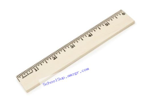 Darice 9137-48 Wood Ruler, 6-Inch