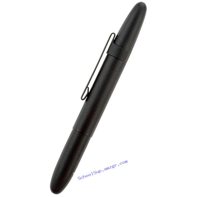 Fisher Space Pen Bullet Space Pen with Clip - Matte Black, Gift Boxed (400BCL)