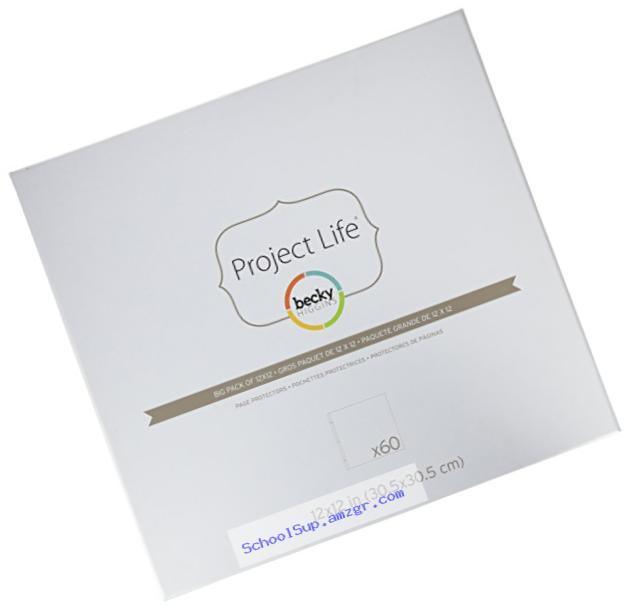 Becky Higgins Big Pack of 12x12 Page Protectors (60 Pages)