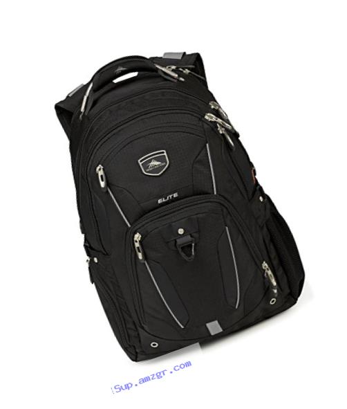 High Sierra Elite Backpack, Black