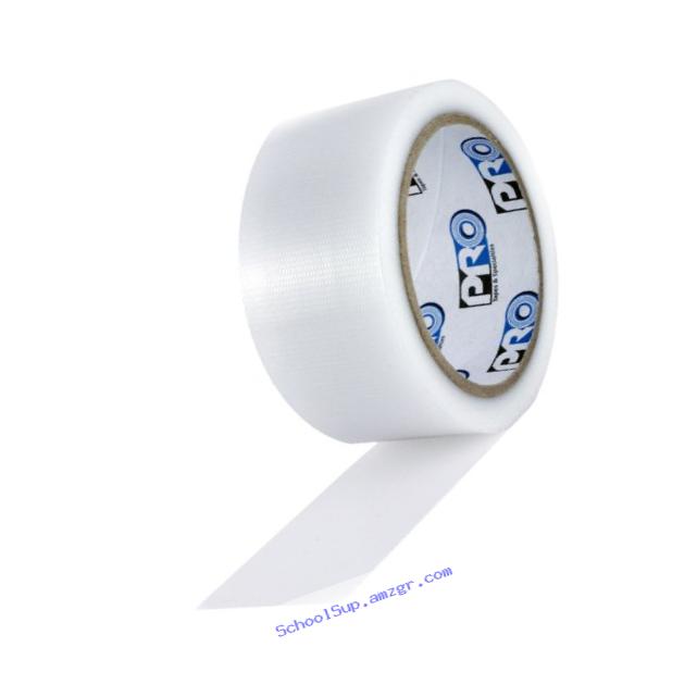 ProTapes Pro Duct 160  High Performance Water Resistant, Clean Removal Clear Duct Tape, 55 yds Length x 2