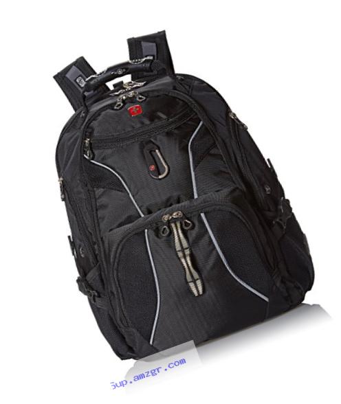 SwissGear SA1923 Black TSA Friendly ScanSmart Computer Backpack - Fits Most 15 Inch Laptops and Tablets
