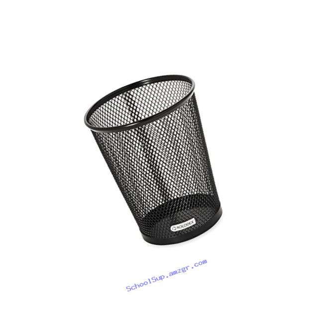 Rolodex Mesh Collection Jumbo Pencil Cup, Black (62557)