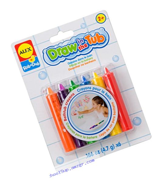 ALEX Toys Rub a Dub Draw in the Tub Crayons